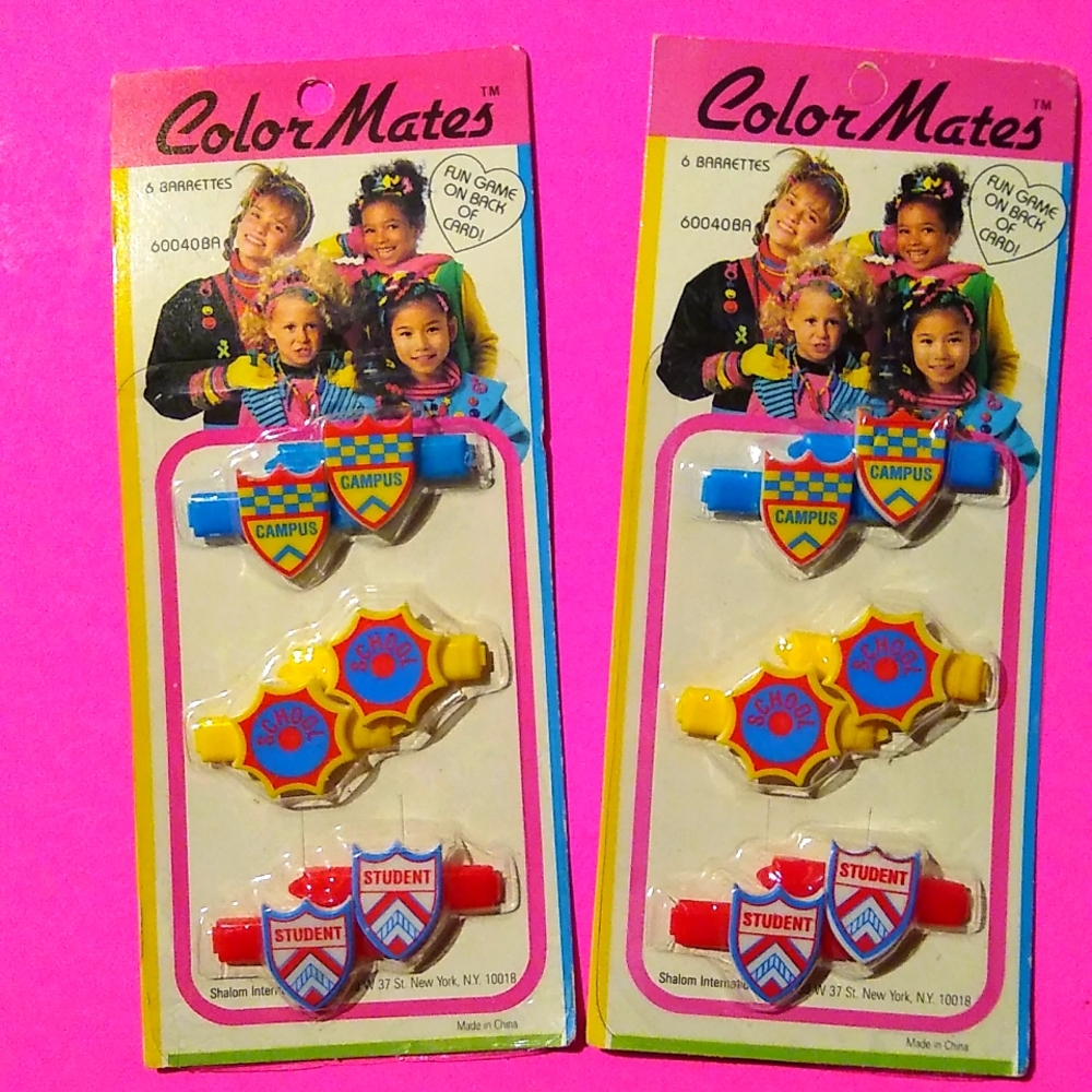 Vintage 80's - 90's Hair Barrettes
